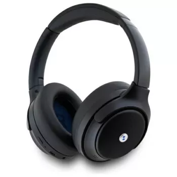BMW over-ear Bluetooth-hörlurar med aktiv brusreducering, svart, metallogotyper