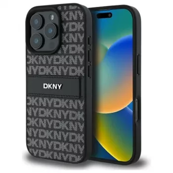 DKNY DKHCP16LPRTHSLK hårt skal för Apple iPhone 16 Pro 6,3