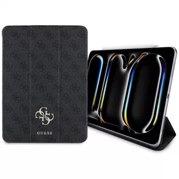 Guess GUFC11PM24PS4SGK iPad Pro 11 M4 2024 / M5 2025 magnetiskt 4G Big Logo folio-skal svart