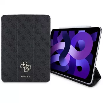 Guess GUFC11RM24PS4SGK iPad Air 11 inch (2024/2025) magnetiskt folio-skal – svart Big Logo