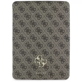 Guess GUFC11PM24PS4SGW iPad Pro 11 M4 2024 / M5 2025 brunt magnetiskt 4G Big Logo folio-skal