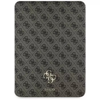 Guess GUFC13RM24PS4SGW iPad Air 13 M2 2024 / M3 2025 / M4 2026 brun magnetisk foliofodral 4G Big Logo