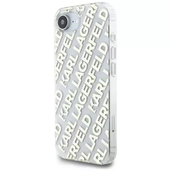 Karl Lagerfeld IML Repeat Logo-skal för iPhone 16e / 17e guld