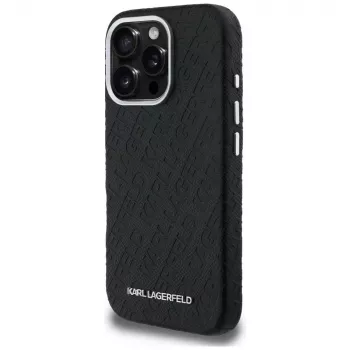 KARL LAGERFELD FW Stamped Karl MagSafe-skal för iPhone 16 Pro Max svart