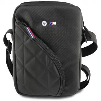 BMW Carbon Pockets & Metal Logo 8 svart smartphonefodral