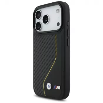 BMW M Carbon Line & Logo MagSafe-skal för iPhone 17 Pro gul