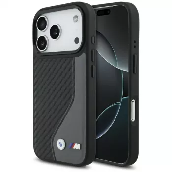 BMW M Carbon Logo MagSafe-skal för iPhone 17 Pro antracit