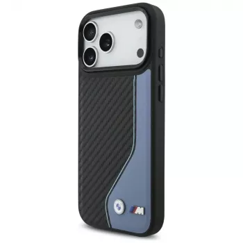 BMW M Carbon Logo MagSafe-skal för iPhone 17 Pro Max blå