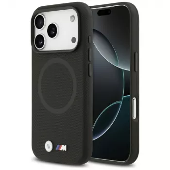 BMW M FW Metal Logo MagSafe-skal för Apple iPhone 17 Pro svart