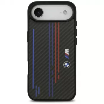 BMW M Kevlar Lines & Logo MagSafe-skal för Apple iPhone Air, svart