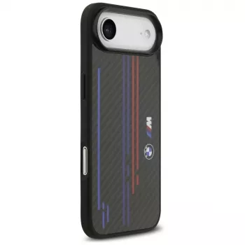 BMW M Kevlar Lines & Logo MagSafe-skal för Apple iPhone Air, svart