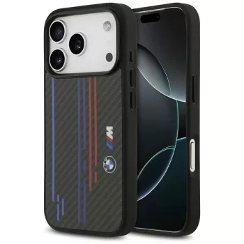 BMW M Kevlar Lines & Logo MagSafe-skal för iPhone 17 Pro svart