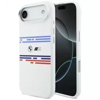 BMW M Silicon Horizontal Line MagSafe-skal för iPhone Air vit