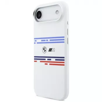 BMW M Silicon Horizontal Line MagSafe-skal för iPhone Air vit