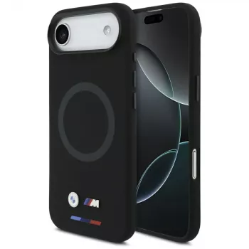 BMW M Silicon Logo MagSafe-skal för iPhone Air svart