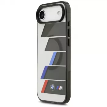 BMW M IML Metal Buttons Tricolor Lines MagSafe-skal för iPhone Air, antracit
