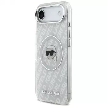 KARL LAGERFELD IML Karl Head Logo MagSafe-skal för iPhone Air – grå