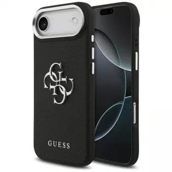 Guess Grained Big 4G Classic Logo-väska för iPhone Air – svart