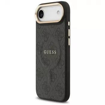 Guess 4G PU Classic Logo MagSafe-väska för iPhone Air svart