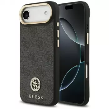 Guess 4G Strass Logo MagSafe-skal för iPhone Air, svart