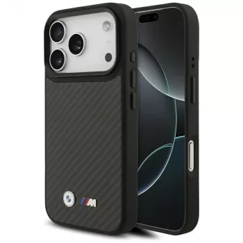 BMW M Kevlar Matt MagSafe-skal för Apple iPhone 17 Pro svart