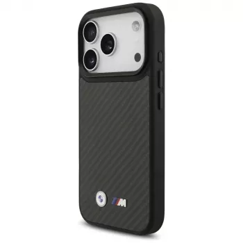 BMW M Kevlar Matt MagSafe-skal för Apple iPhone 17 Pro svart