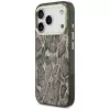 Guess Python Pattern MagSafe-skal för iPhone 17 Pro brun