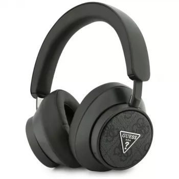 Guess 4G Triangle Logo trådlösa over-ear-hörlurar Bluetooth 5.4 ENC svart