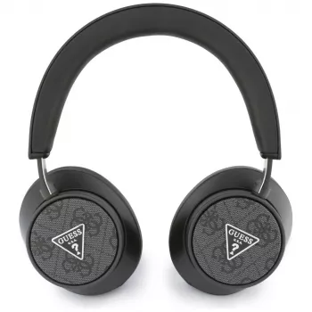 Guess 4G Triangle Logo trådlösa over-ear-hörlurar Bluetooth 5.4 ENC svart