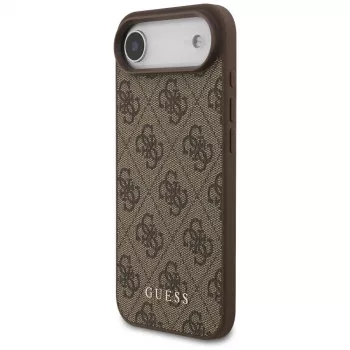 Guess 4G Classic bakstycke för Apple iPhone 13 Pro Max, brun