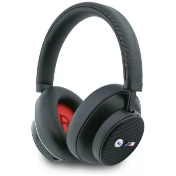 BMW M Carbon Metal Logo Bluetooth ENC over-ear-hörlurar svart