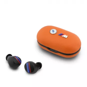 BMW M Metal Logo TWS Bluetooth 5.3-hörlurar med ENC, orange