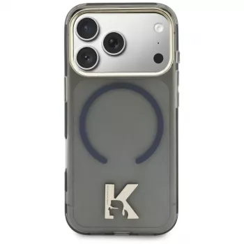 Karl Lagerfeld IML K Head Logo MagSafe-skal för iPhone 17, svart