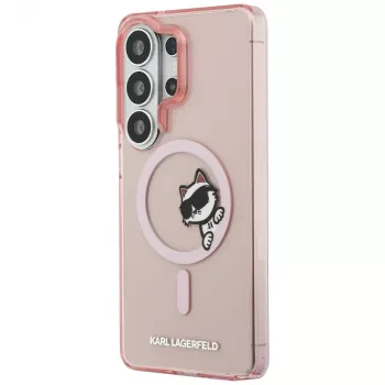 KARL LAGERFELD IML Peekaboo Choupette MagSafe-skal för Samsung Galaxy S26 Ultra, rosa