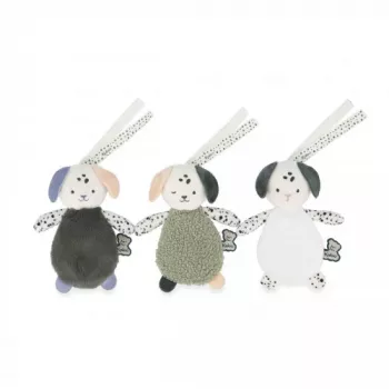 Kaloo Stimuli Puppies Sensoriskt Doudou-set - 3 delar
