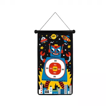 Janod magnetiskt dartspel robot