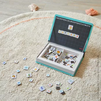 Janod Magnetibook Alfabetet magnetiskt inlärningsspel
