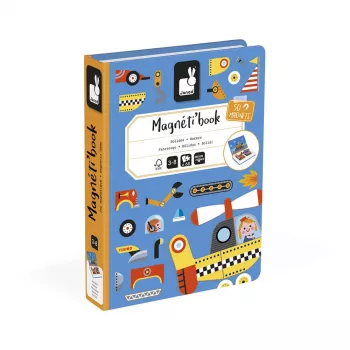 Janod Magnetibook Fordon magnetisk aktivitetsbok