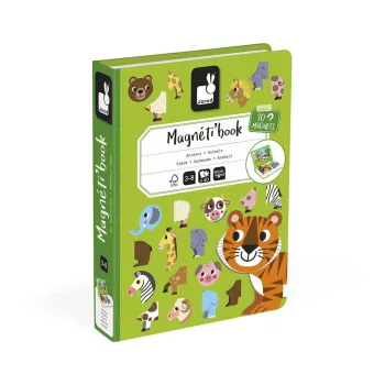 Janod Magnetibook Djur magnetiskt bokspele