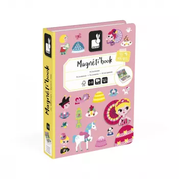 Janod Magnetibook Prinsessor magnetiskt spelset