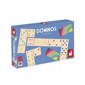 Janod Pure domino träspel 3+