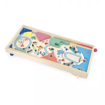 Janod Applepop flipperspel i trä J03368