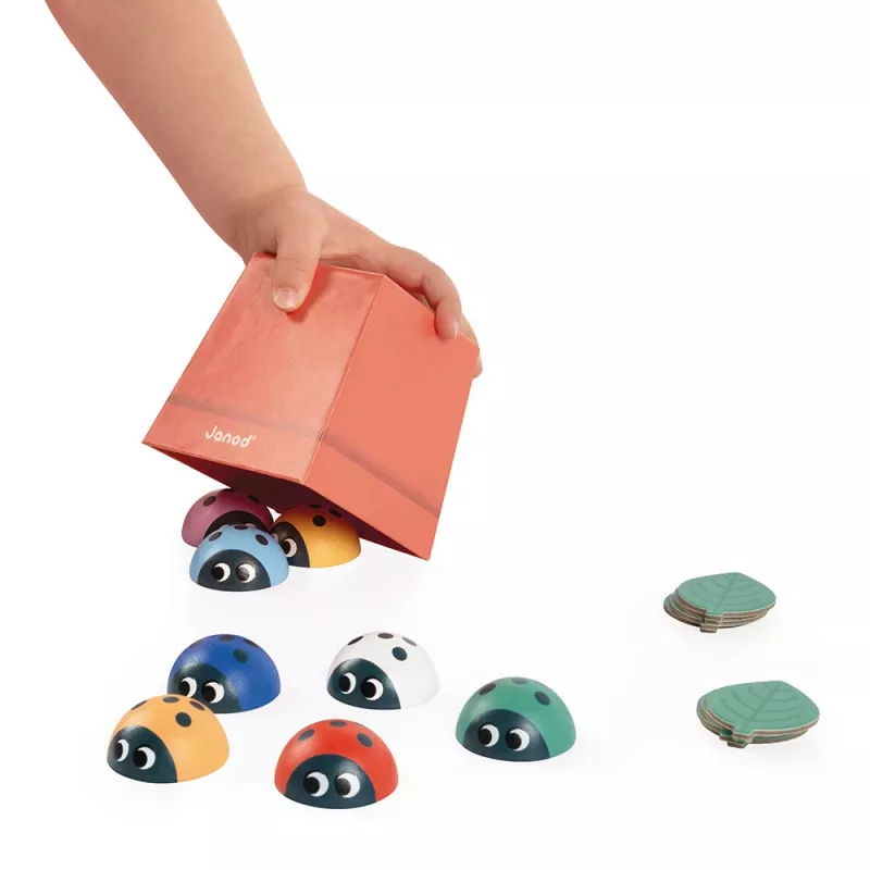 Janod nyckelpiga memory-spel