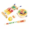 Janod Gioia musikleksaksset – 5 instrument, i trä, pastellfärger, från 18 månader
