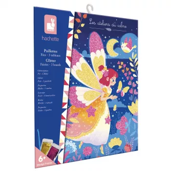 Janod Glitter Fairy kreativt set för barn från 6 år