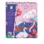 Janod kreativt pysselset - prinsessor med volanger, glitter & strass 7+