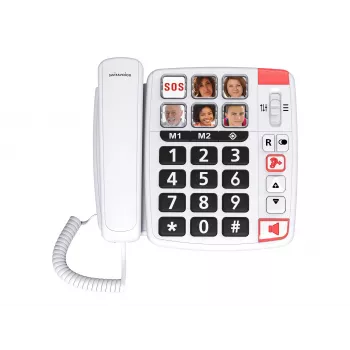 Alcatel Swissvoice Xtra 1110 sladdtelefon vit