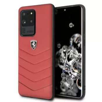 Ferrari hardcase FEHQUHCS69RE för Samsung Galaxy S20 Ultra G988, röd Heritage