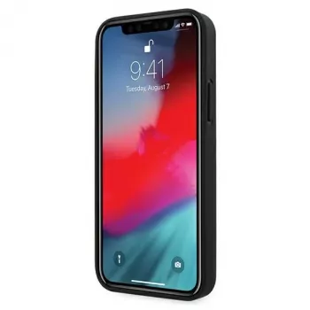 Ferrari FEOGOHCP12MBK Off Track Perforated hardcase för iPhone 12 / 12 Pro 6,1 inch – svart