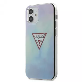 Guess GUHCP12SPCUMCGC02 iPhone 12 mini 5,4 inch blått hardcase Tie & Die Collection